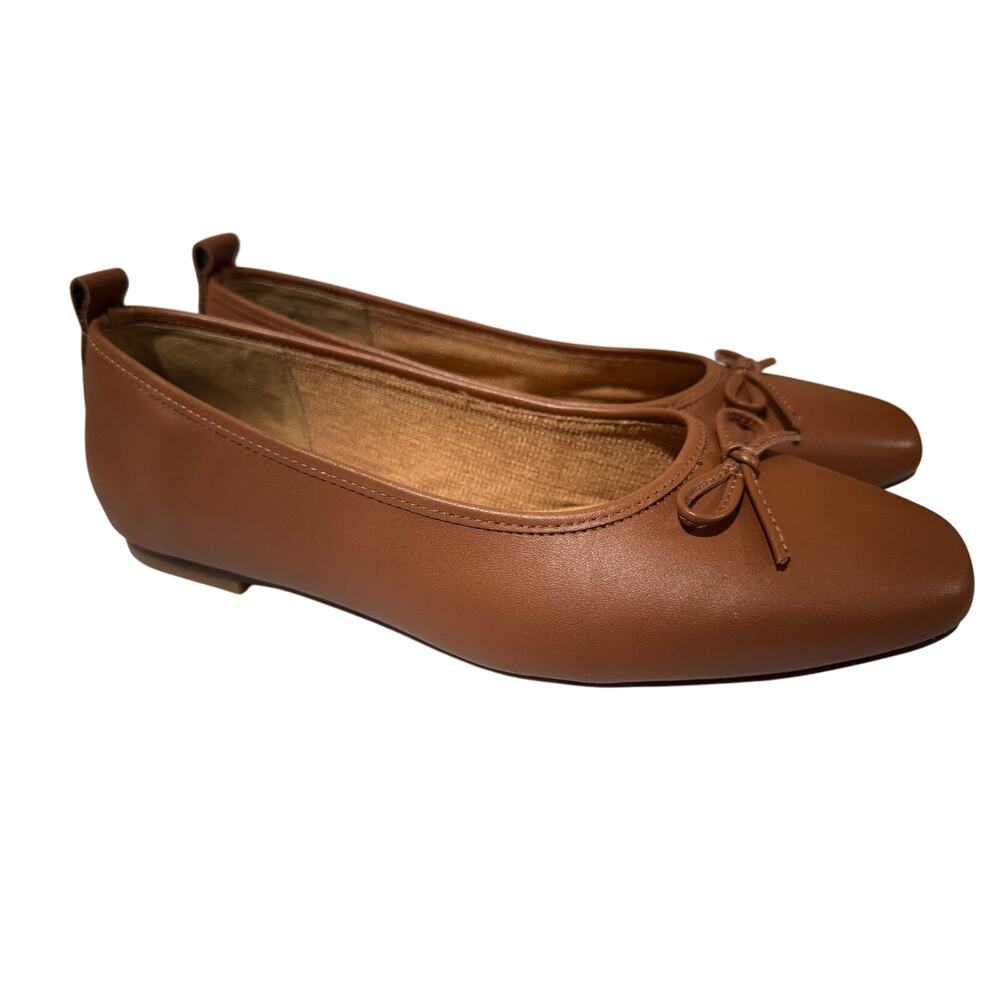Kelsi Dagger BK Brooklyn Frankie Tan 
Ballet Flats Size 9.5